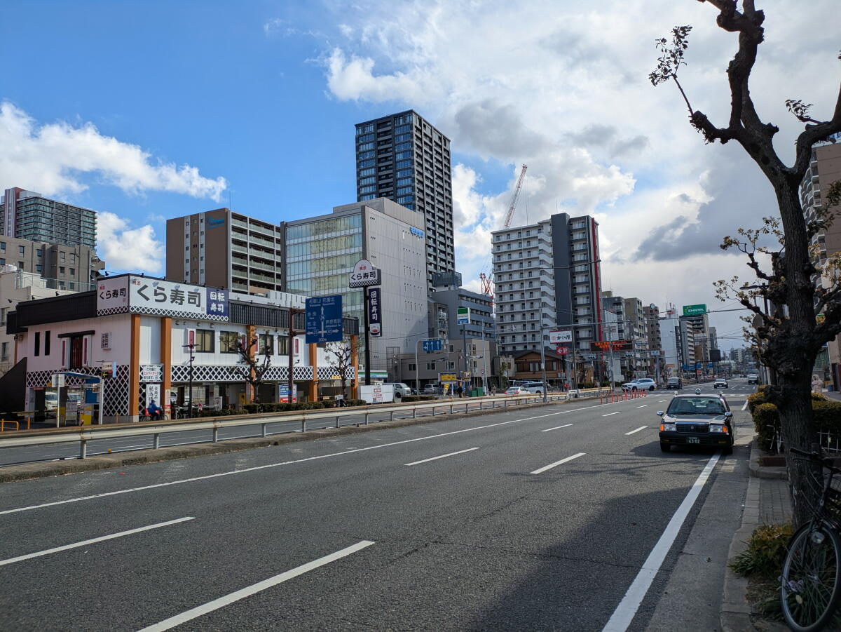 大国町駅周辺の環境