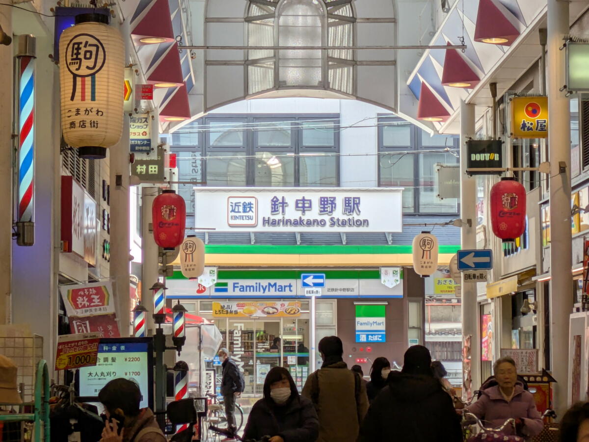 駒川中野駅周辺の環境