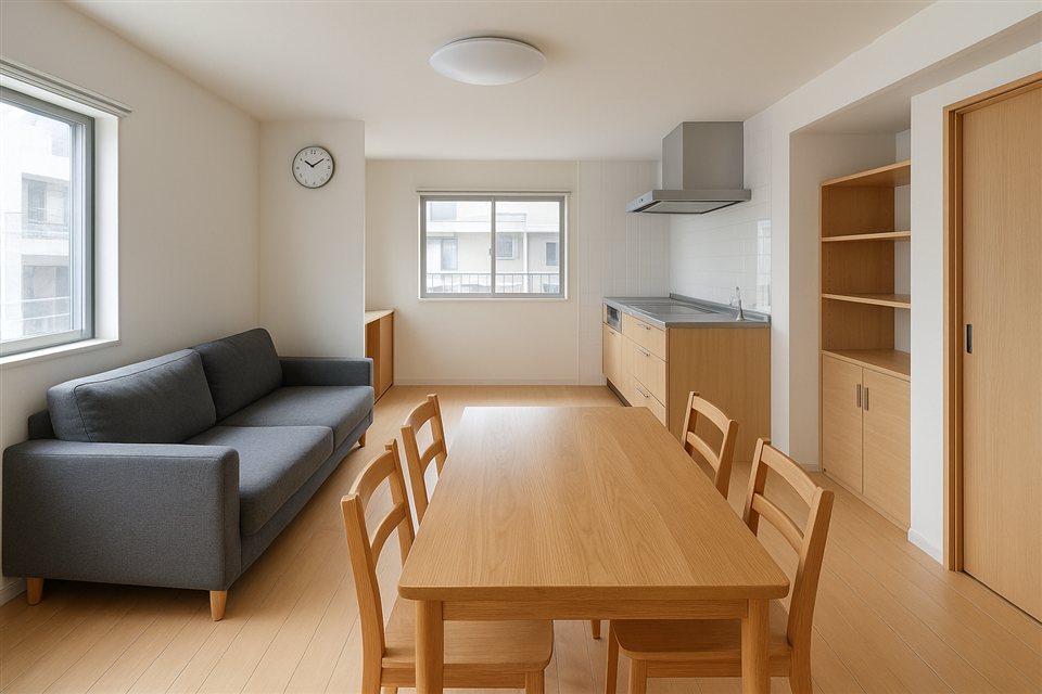 シェアハウスの間取りづくり|個室数と共用部のバランスをどう決める? 共用部は「広さ」より「使いやすさ」が重要